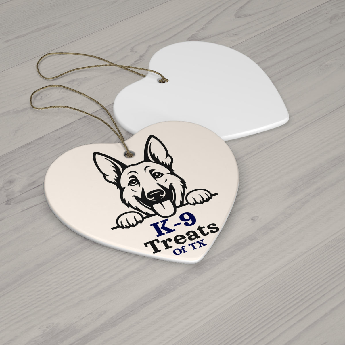 K-9 Treats of TX Ceramic Ornament